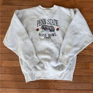 Vintage Rose Bowl 1995 Grey Crewneck Sweatshirt- Size Large